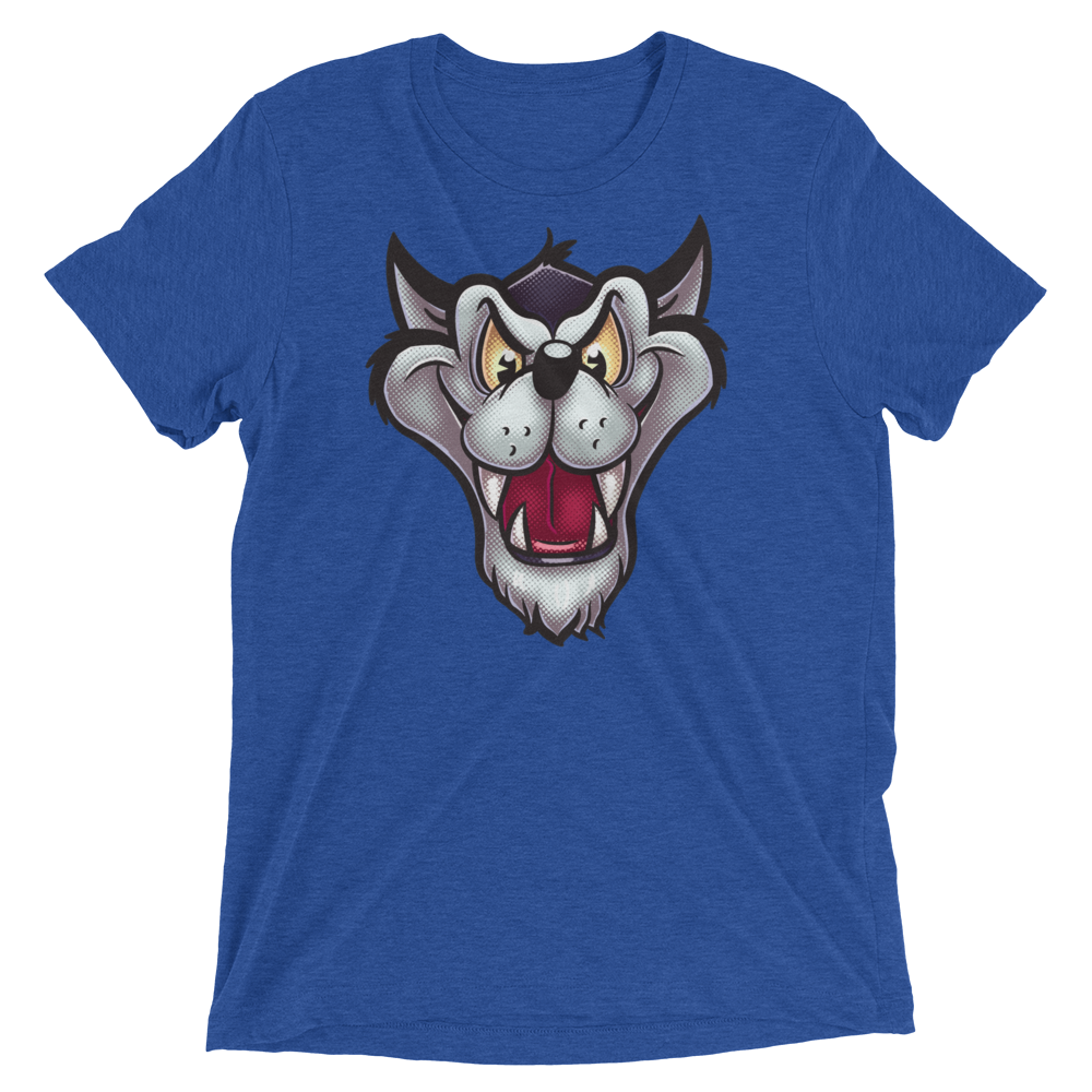 Big Bad Wolf (Triblend)-Triblend T-Shirt-Swish Embassy