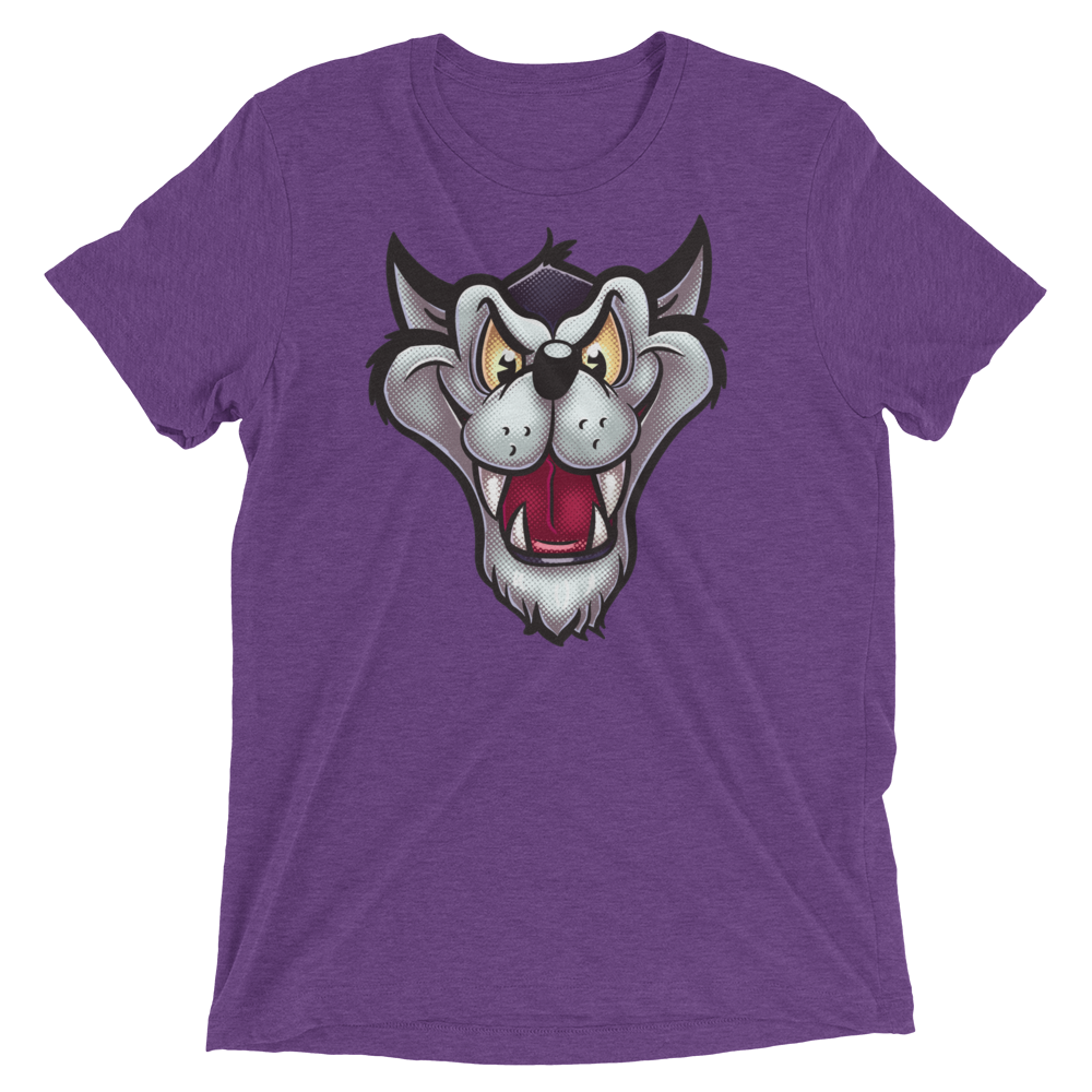 Big Bad Wolf (Triblend)-Triblend T-Shirt-Swish Embassy