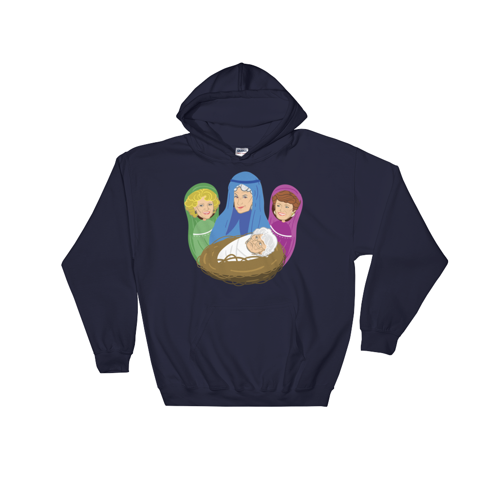 Birth of Cheesecake (Hoodie)-Christmas Hoodies-Swish Embassy