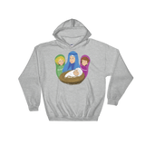 Birth of Cheesecake (Hoodie)-Christmas Hoodies-Swish Embassy