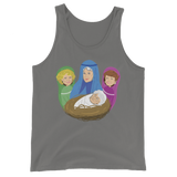 Birth of Cheesecake (Tank Top)-Christmas Tank Tops-Swish Embassy