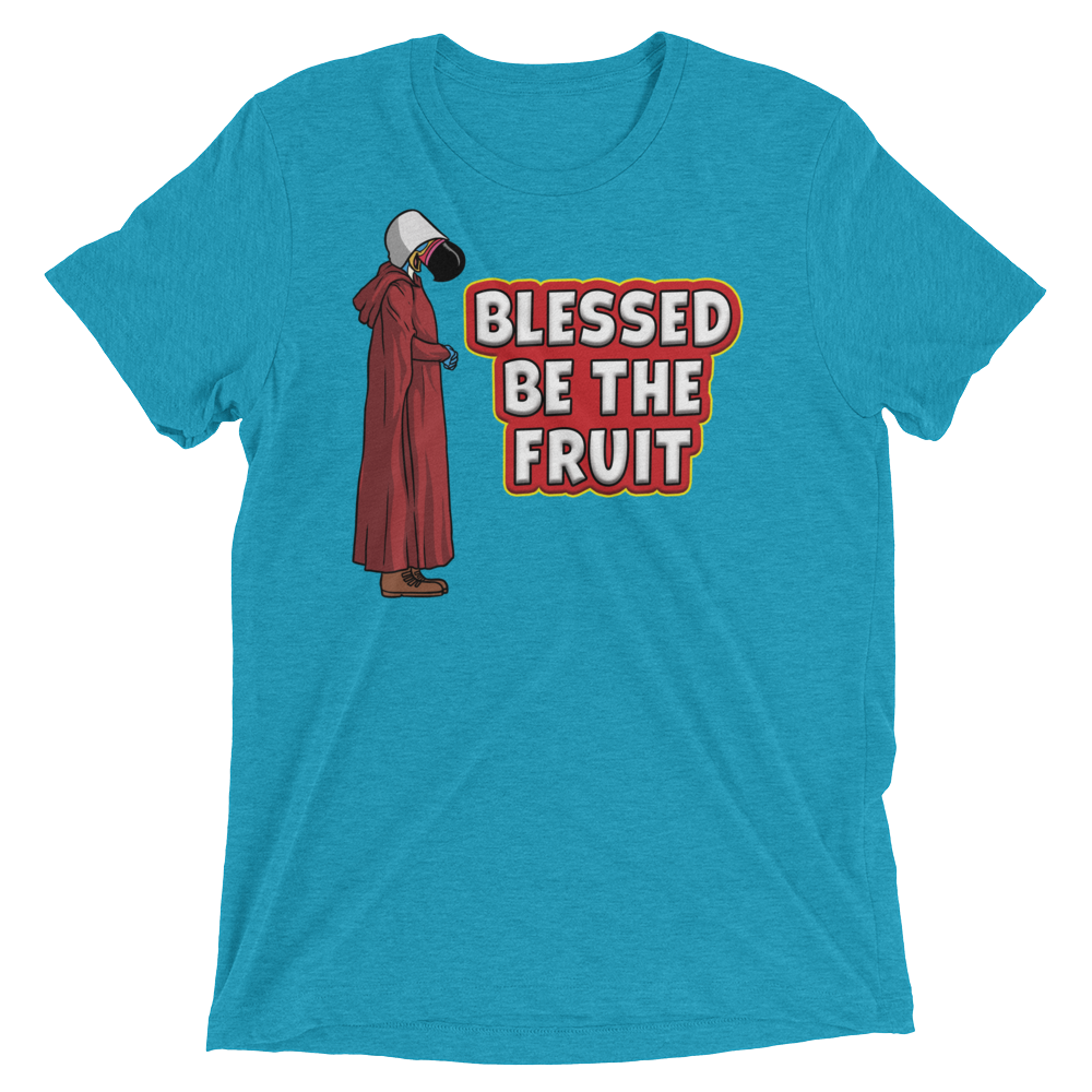 Blessed Be The Fruit (Triblend)-Triblend T-Shirt-Swish Embassy