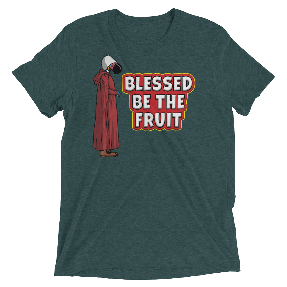 Blessed Be The Fruit (Triblend)-Triblend T-Shirt-Swish Embassy