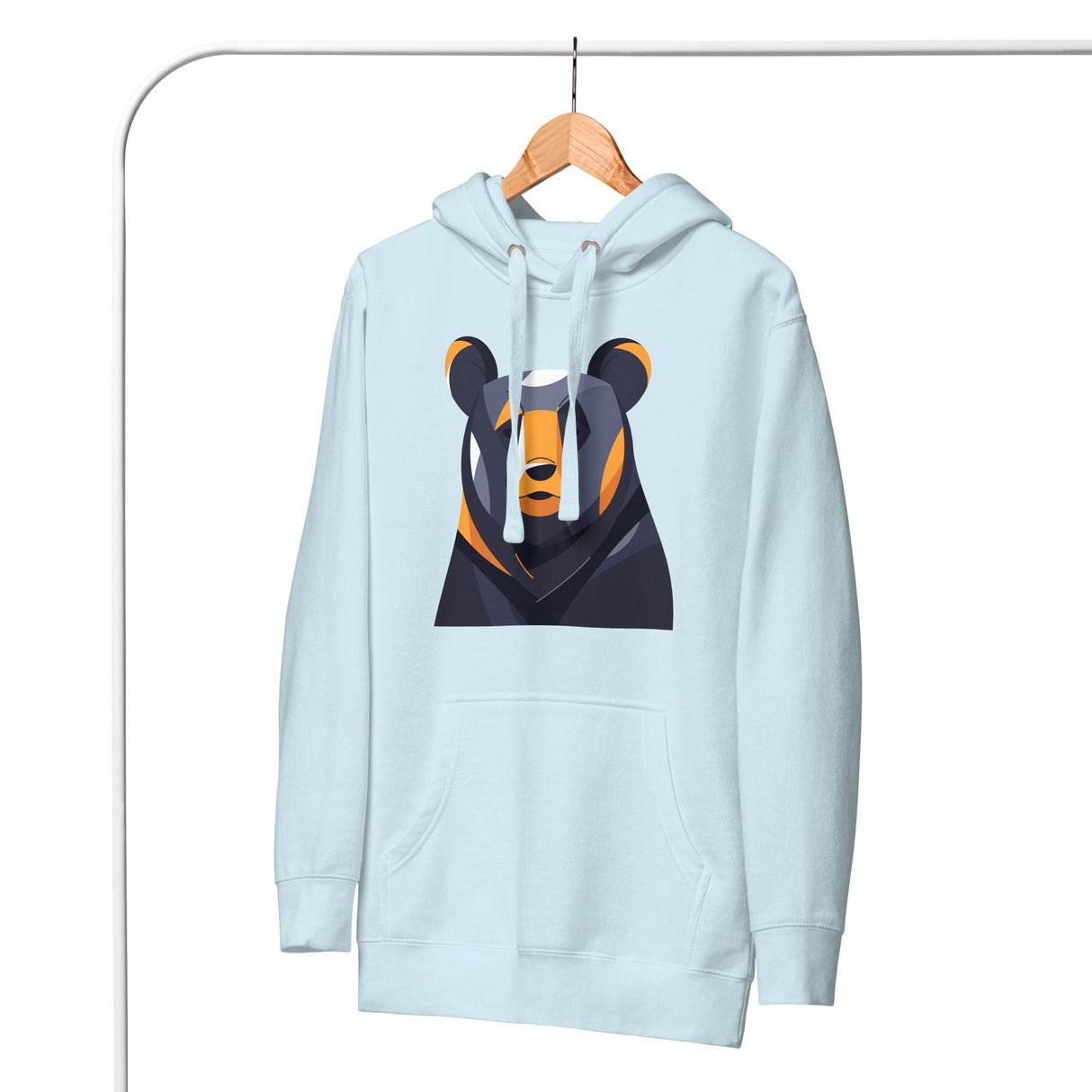 Blue Bear (Hoodie)-Hoodie-Swish Embassy