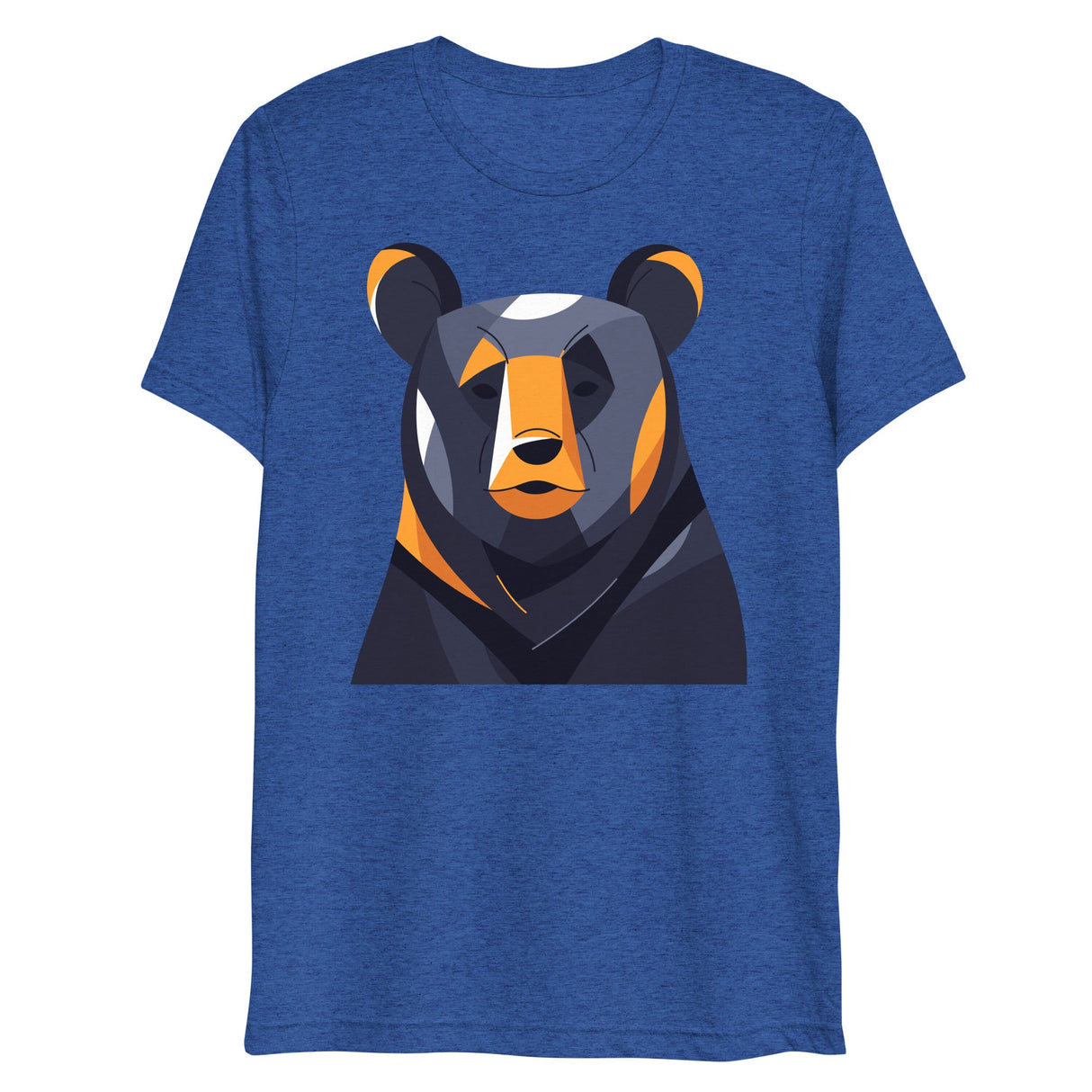 Blue Bear (Triblend)-Triblend T-Shirt-Swish Embassy