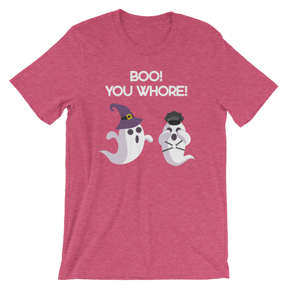 Boo! You Whore!-T-Shirts-Swish Embassy