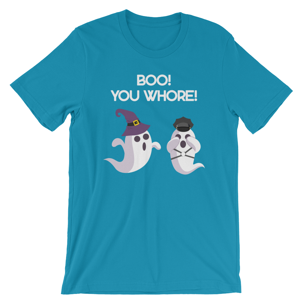 Boo! You Whore!-T-Shirts-Swish Embassy