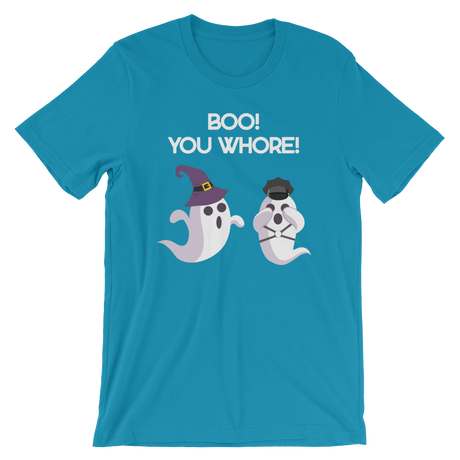 Boo! You Whore!-T-Shirts-Swish Embassy