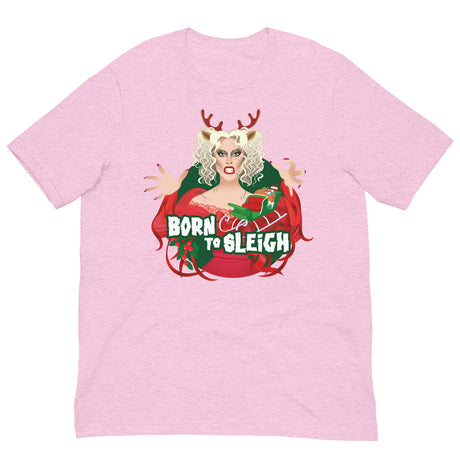 Born to Sleigh-Christmas T-Shirts-Swish Embassy