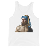 Boy with a Pearl Necklace (Tank Top)-Tank Top-Swish Embassy