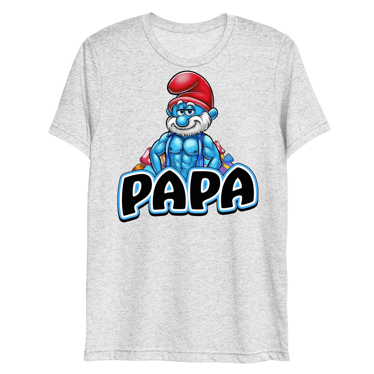 Brawny Papa (Triblend)-Triblend T-Shirt-Swish Embassy