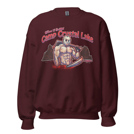 Camp Crystal Lake (Sweatshirt)-Sweatshirt-Swish Embassy