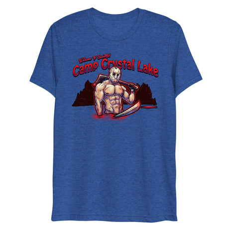 Camp Crystal Lake (Triblend)-Triblend T-Shirt-Swish Embassy