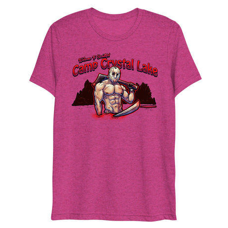 Camp Crystal Lake (Triblend)-Triblend T-Shirt-Swish Embassy