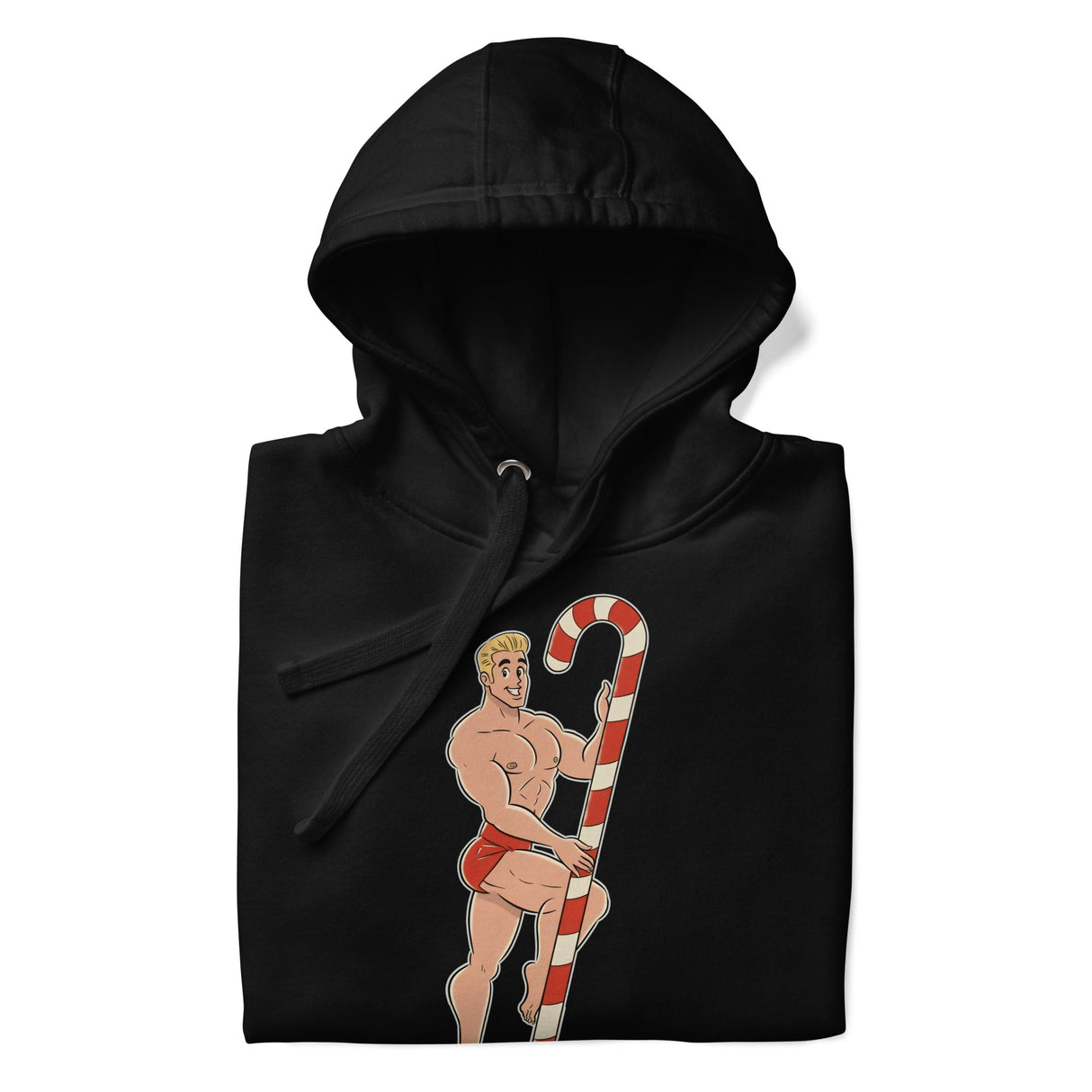 Candy Cane Crush (Hoodie)-Hoodie-Swish Embassy