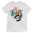 Card Play (Triblend)-Triblend T-Shirt-Swish Embassy