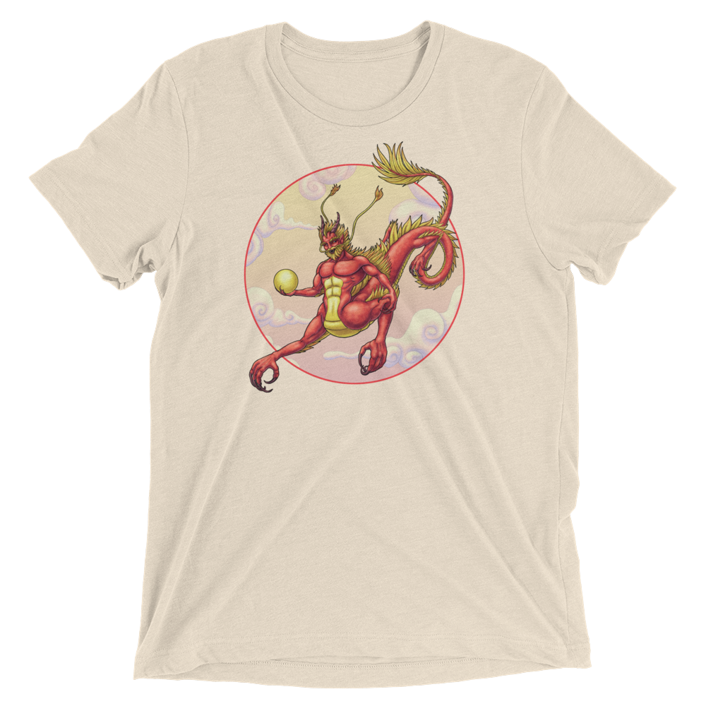 Centaur Dragon (Triblend)-Triblend T-Shirt-Swish Embassy