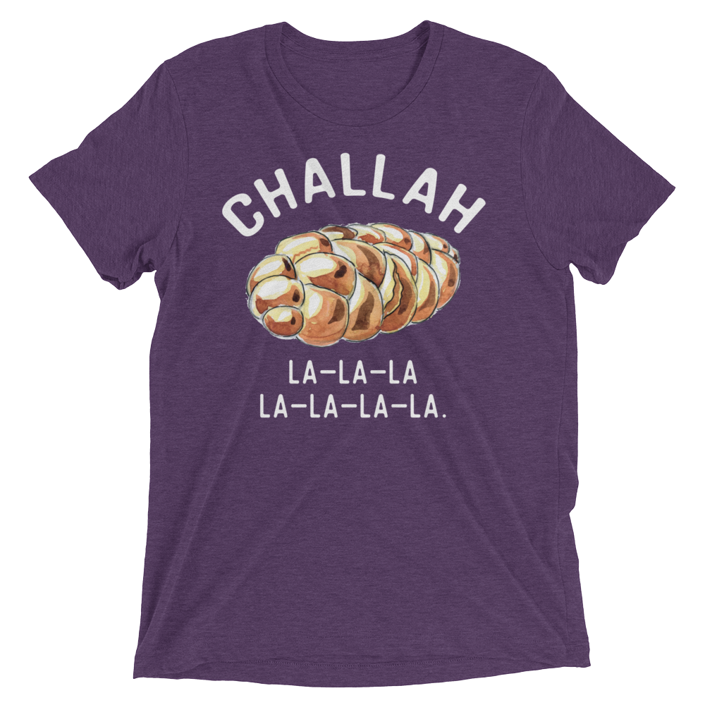 Challah Holidays (Triblend)-Triblend T-Shirt-Swish Embassy