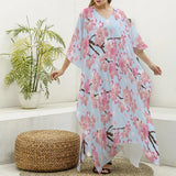 Cherry Blossom (Kaftan)-Kaftan-Swish Embassy