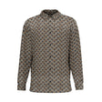 Chevron (Cotton Long Sleeve Shirt)-Cotton Long Sleeve Button Shirt-Swish Embassy
