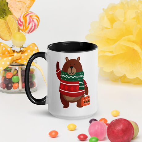 Christmas Bear (Christmas Mugs)-Christmas Mugs-Swish Embassy