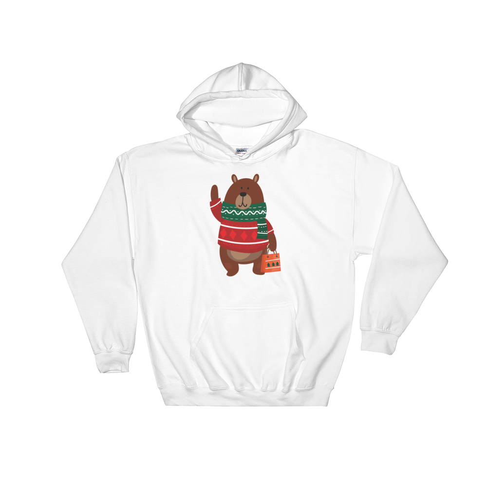 Christmas Bear (Hoodie)-Hoodie-Swish Embassy