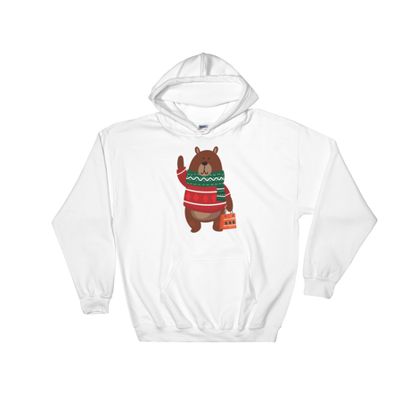 Christmas Bear (Hoodie)-Hoodie-Swish Embassy