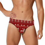 Christmas Sweater (Swim Briefs)-Swim Briefs-Swish Embassy