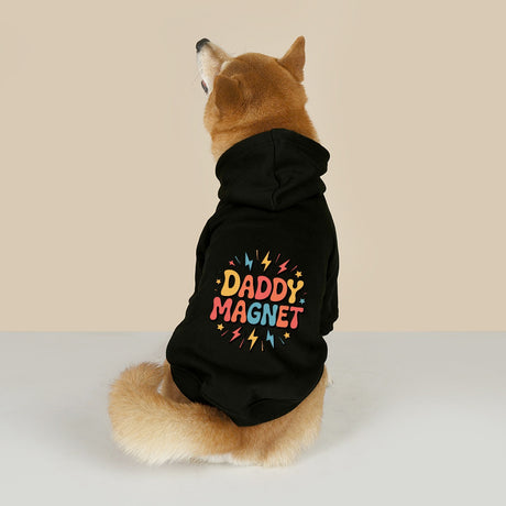 Daddy Magnet (Pet Hoodie)-Pet Hoodie-Swish Embassy