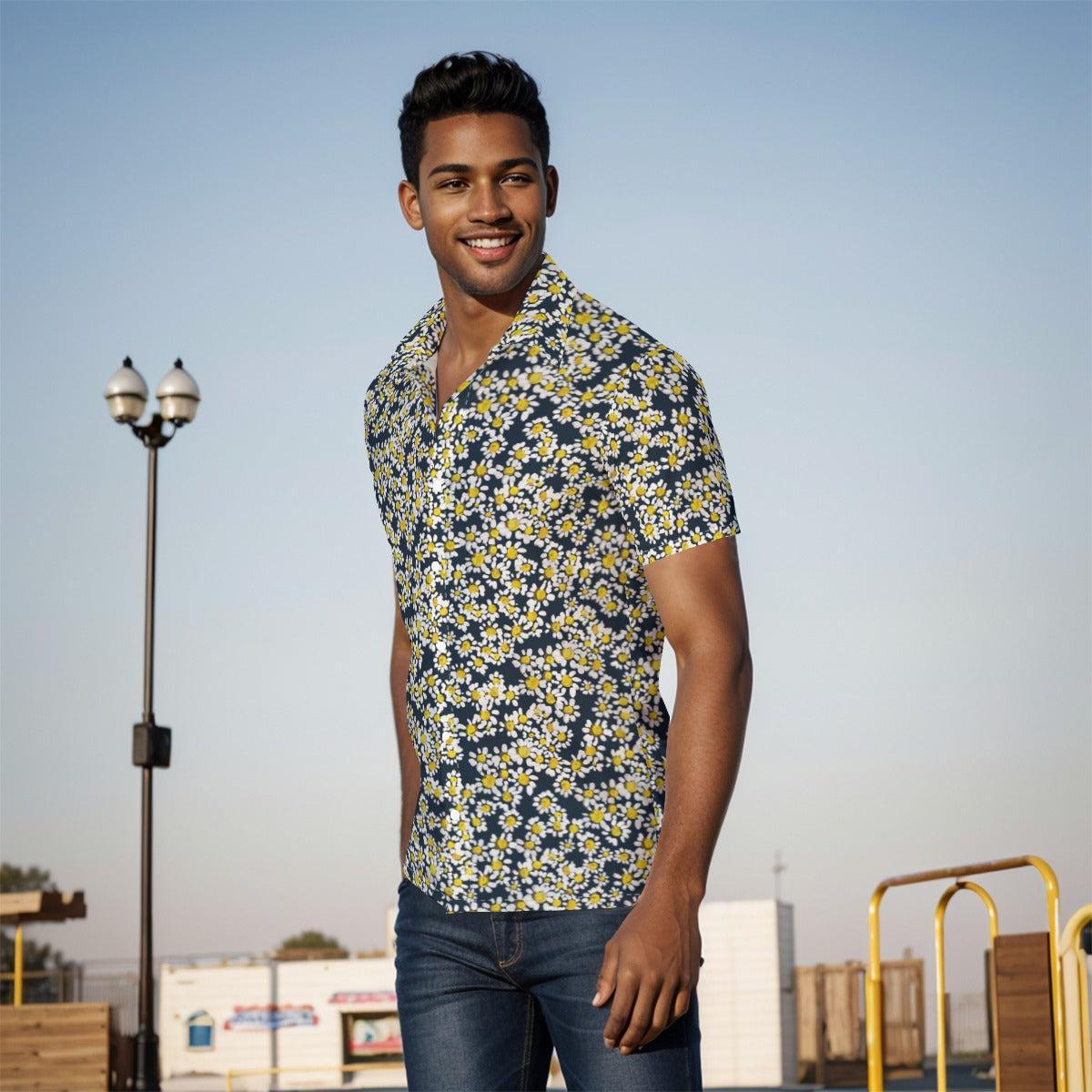 Daisies (Button Shirt)-Button Shirt-Swish Embassy
