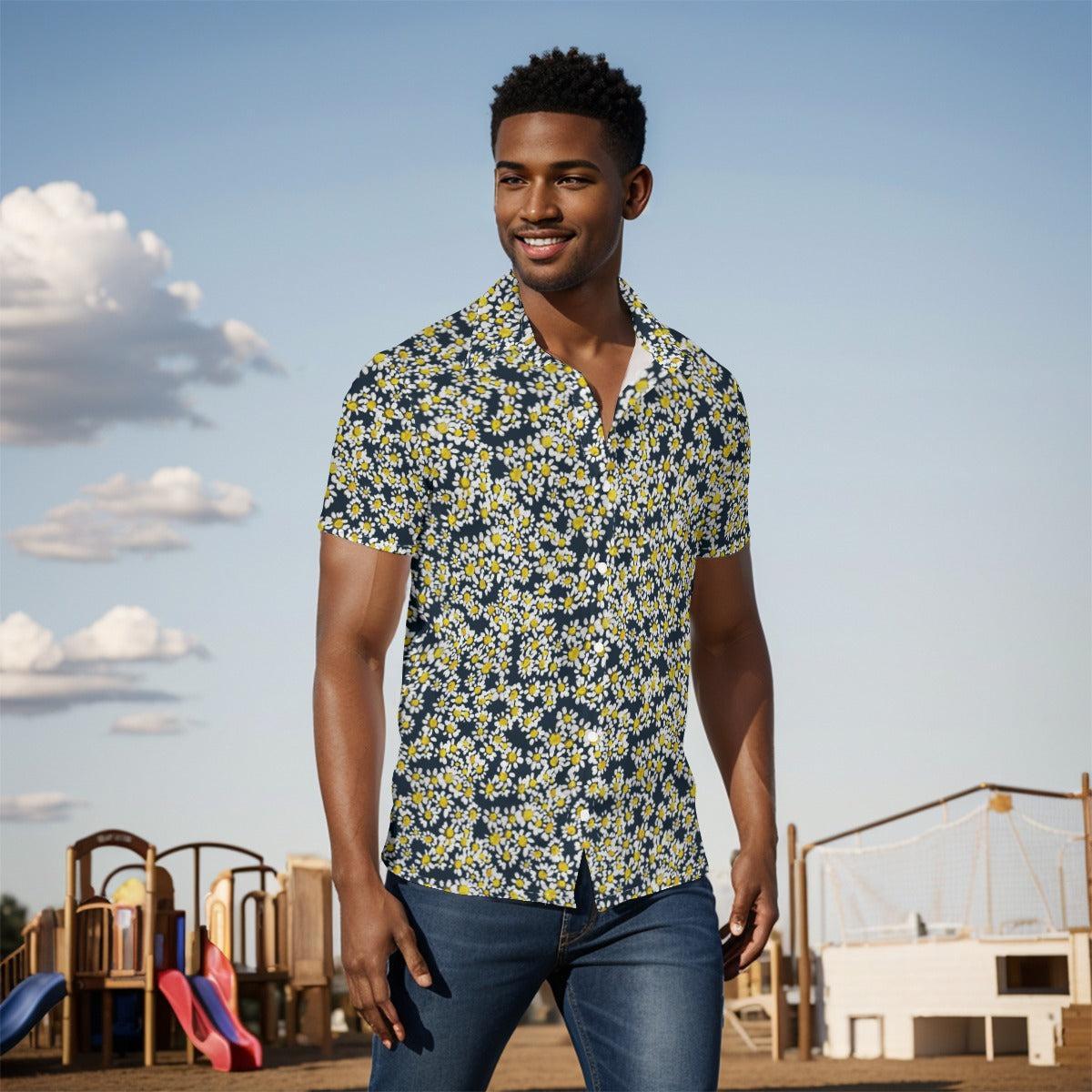 Daisies (Button Shirt)-Button Shirt-Swish Embassy