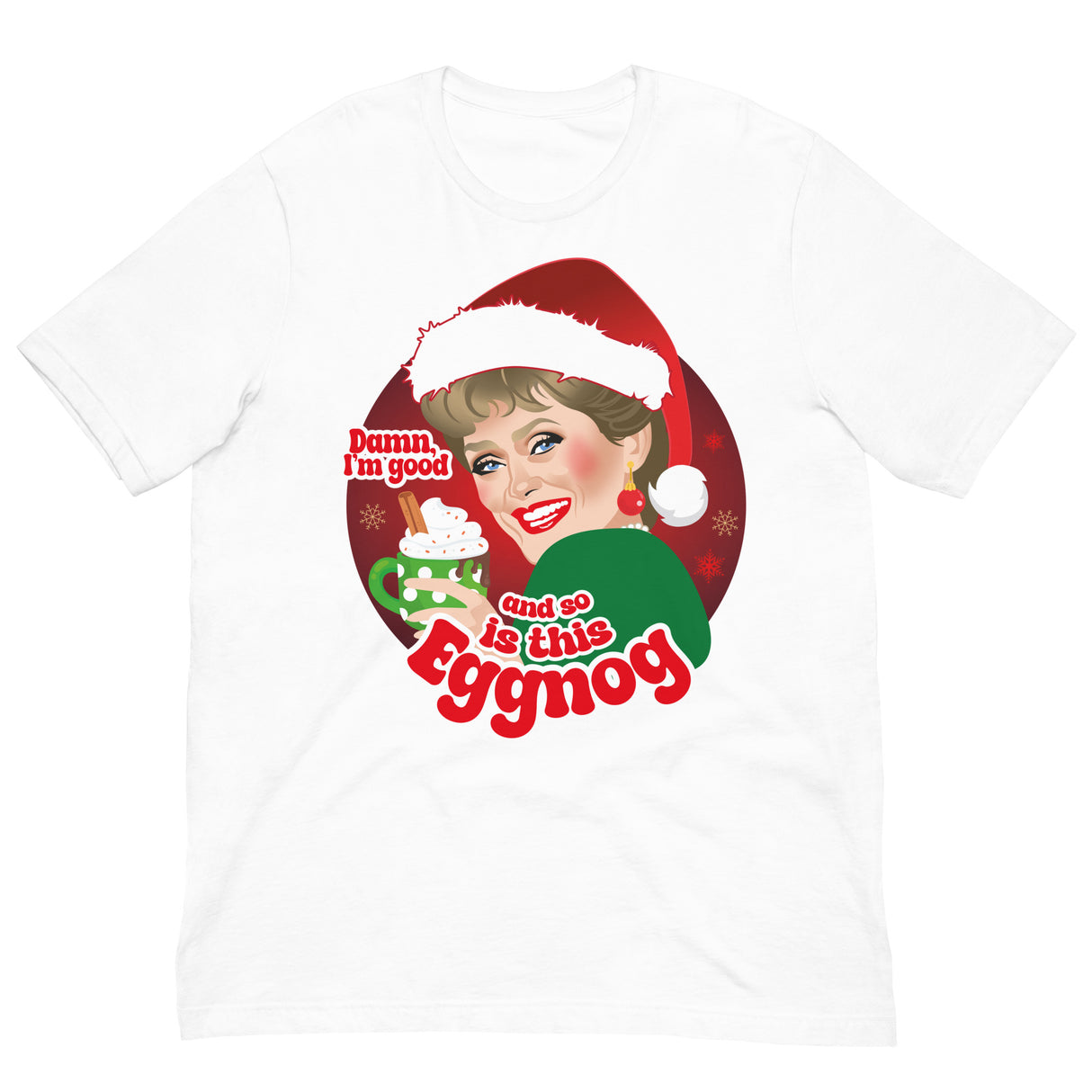 Damn Eggnog-T-Shirts-Swish Embassy