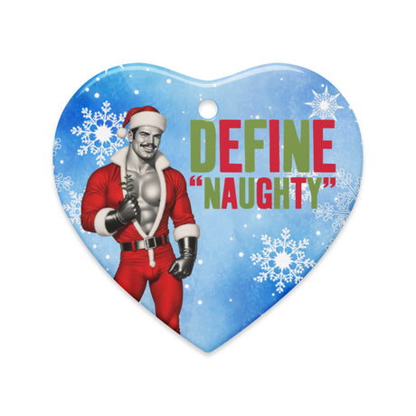 Define Naughty (Ceramic Ornament)-Ceramic Ornament-Swish Embassy