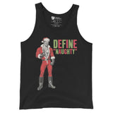 Define Naughty (Tank Top)-Christmas Tanks-Swish Embassy