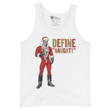 Define Naughty (Tank Top)-Christmas Tanks-Swish Embassy