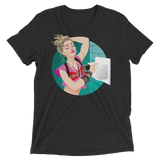 Desperately Seeking (Triblend)-Triblend T-Shirt-Swish Embassy