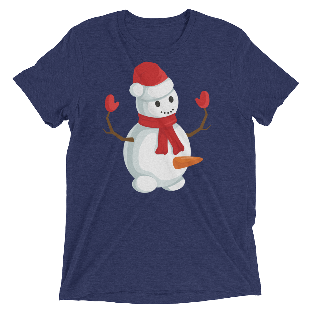 Do You Wanna Build A Snowman? (Triblend)-Triblend T-Shirt-Swish Embassy