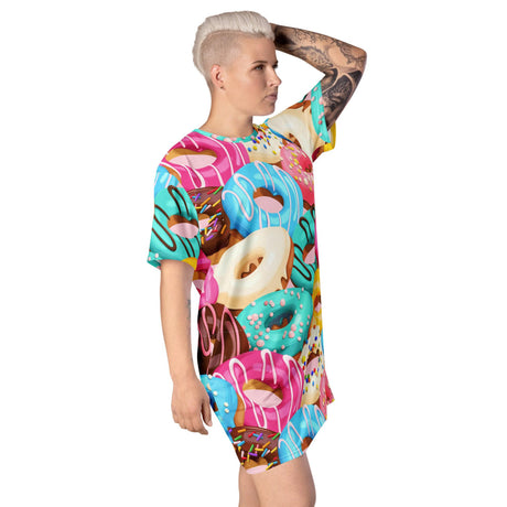 Donut Come For Me (Kaftan Shirt)-Kaftan Shirt-Swish Embassy