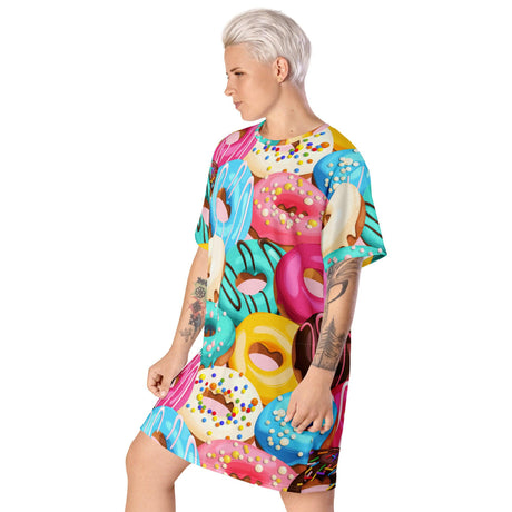 Donut Come For Me (Kaftan Shirt)-Kaftan Shirt-Swish Embassy