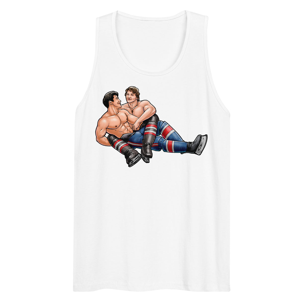 Down to Puck (Tank Top)-Tank Top-Swish Embassy