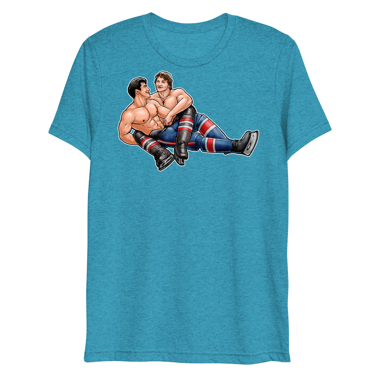 Down to Puck (Triblend)-Triblend T-Shirt-Swish Embassy