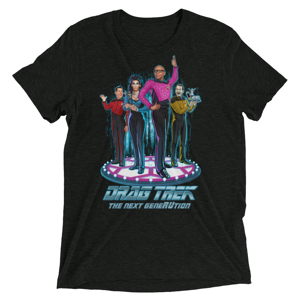 Drag Trek (Triblend)-Triblend T-Shirt-Swish Embassy