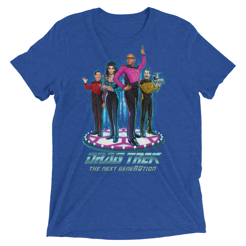 Drag Trek (Triblend)-Triblend T-Shirt-Swish Embassy