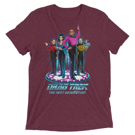 Drag Trek (Triblend)-Triblend T-Shirt-Swish Embassy