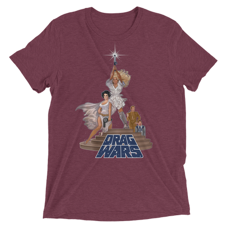 Drag Wars (Triblend)-Triblend T-Shirt-Swish Embassy