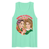 Drink Your Eggnog Shelby (Tank Top)-Christmas Tank Tops-Swish Embassy