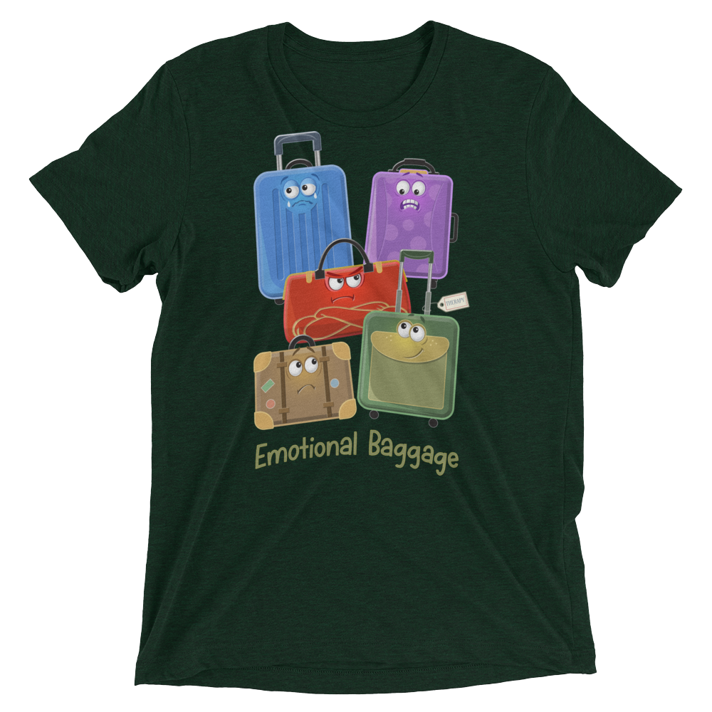 Emotional Baggage (Triblend)-Triblend T-Shirt-Swish Embassy