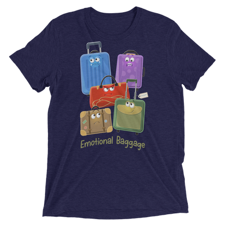 Emotional Baggage (Triblend)-Triblend T-Shirt-Swish Embassy