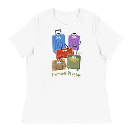 Emotional Baggage (Women's Relaxed T-Shirt)-Women's T-Shirts-Swish Embassy