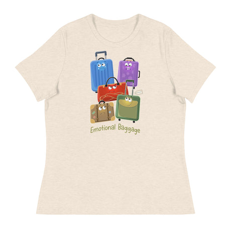 Emotional Baggage (Women's Relaxed T-Shirt)-Women's T-Shirts-Swish Embassy